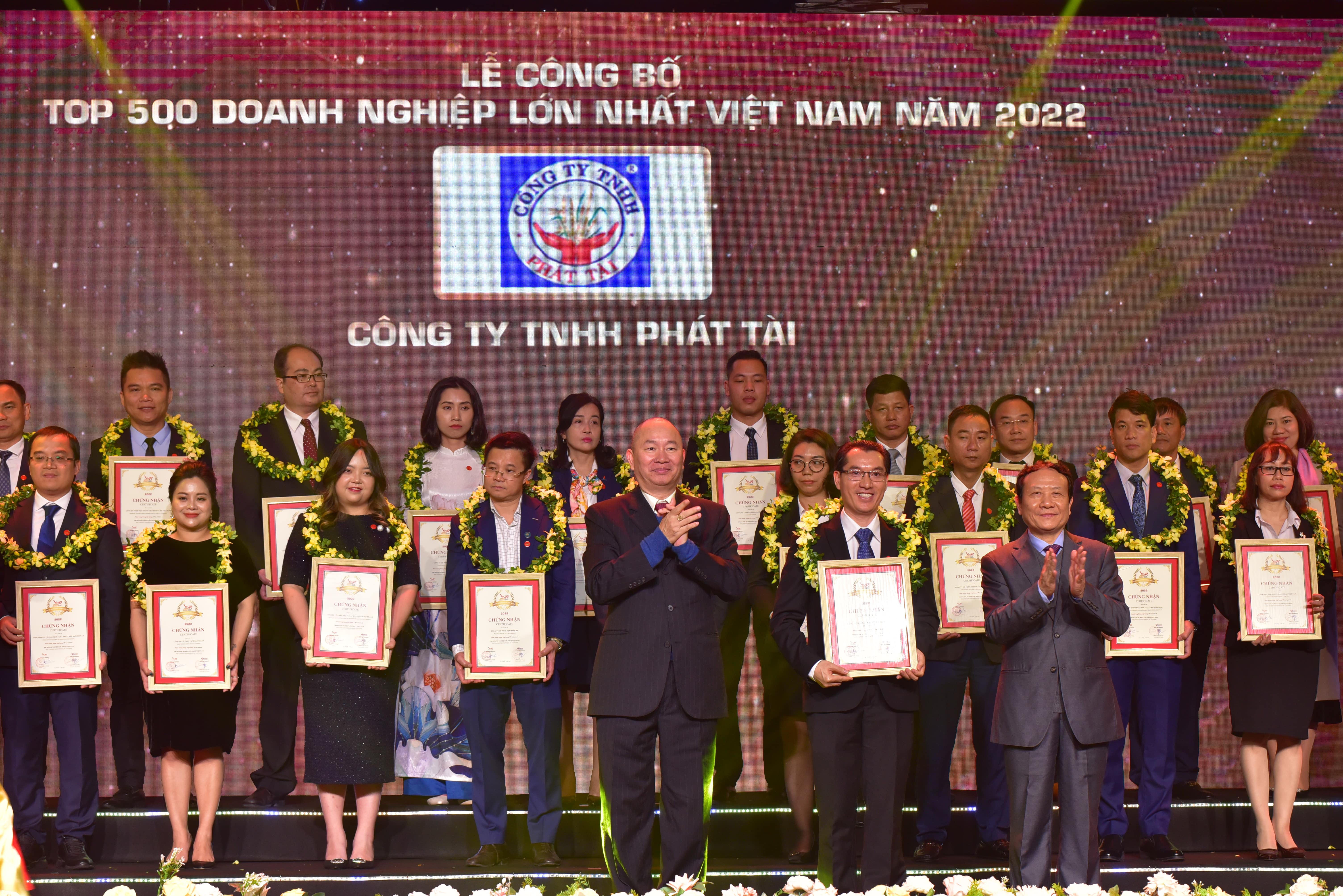 Công ty TNHH Phát Tài lọt top 500 doanh nghiệp lớn nhất Việt Nam năm 2022